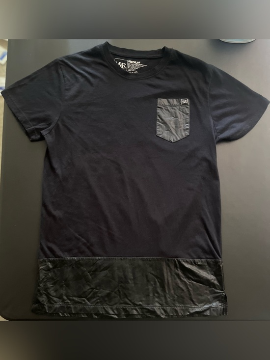 Young & Reckless Other - Young & Reckless Tee (with Leather-Like trim)